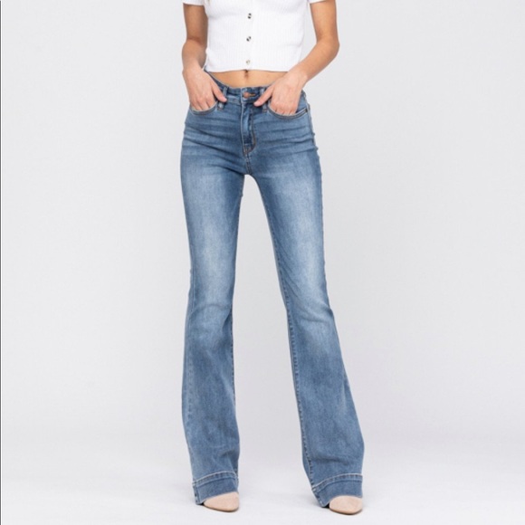 LAST ONE Brand New Judy Blue Trouser flare NWT!! - Picture 2 of 12